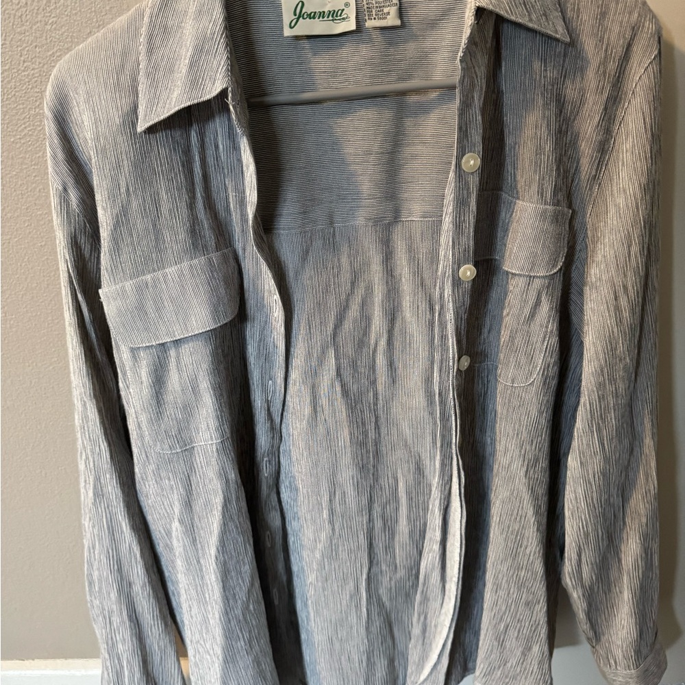 Joanna Gray Button-Up Shirt